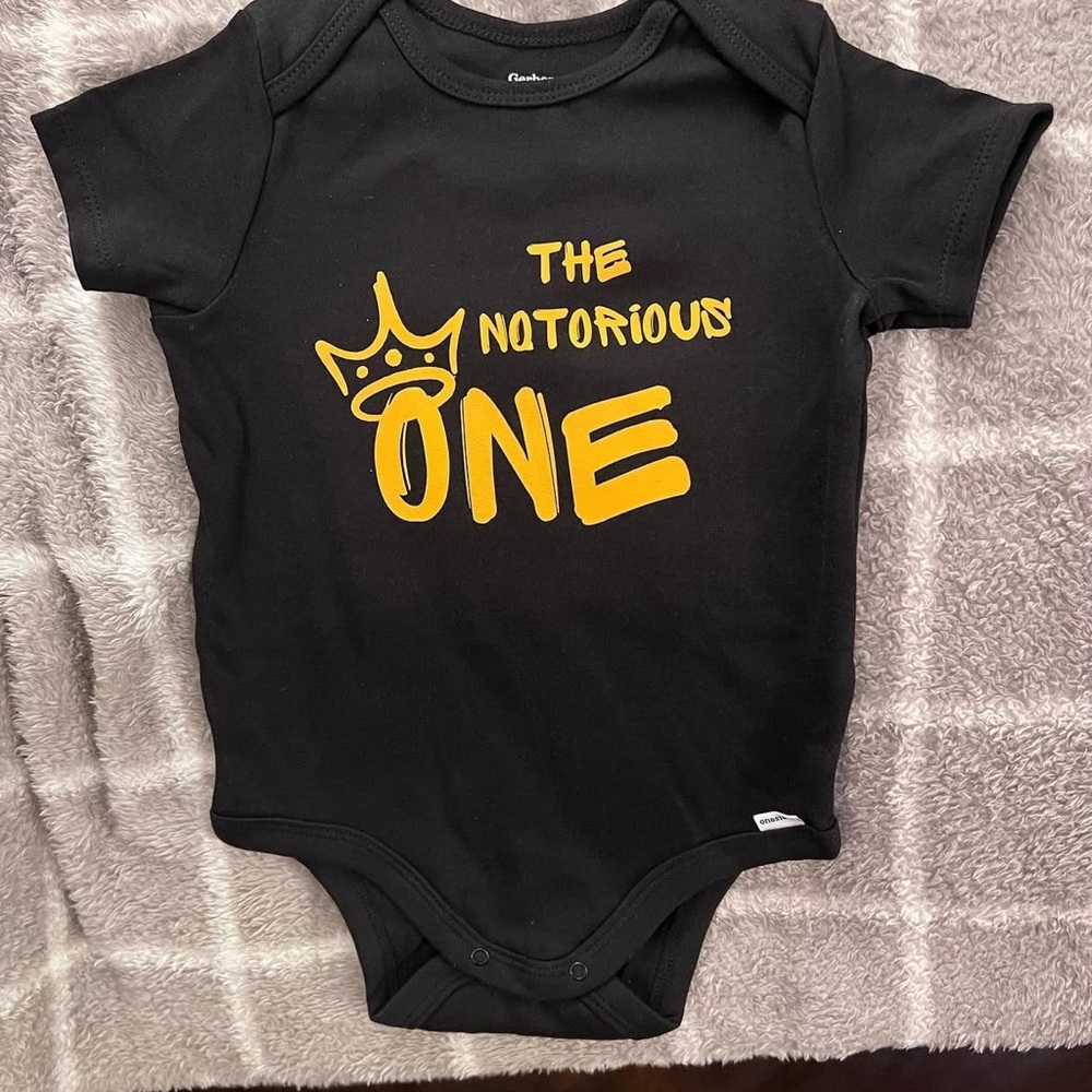 Custom Biggie Inspires Birthday ONEsie